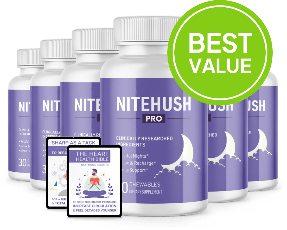 NiteHush Pro discount Bottles